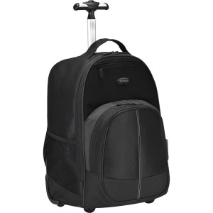 Roller Bags Targus 16" Compact Rolling Backpack Czarne | FDTRGA-412